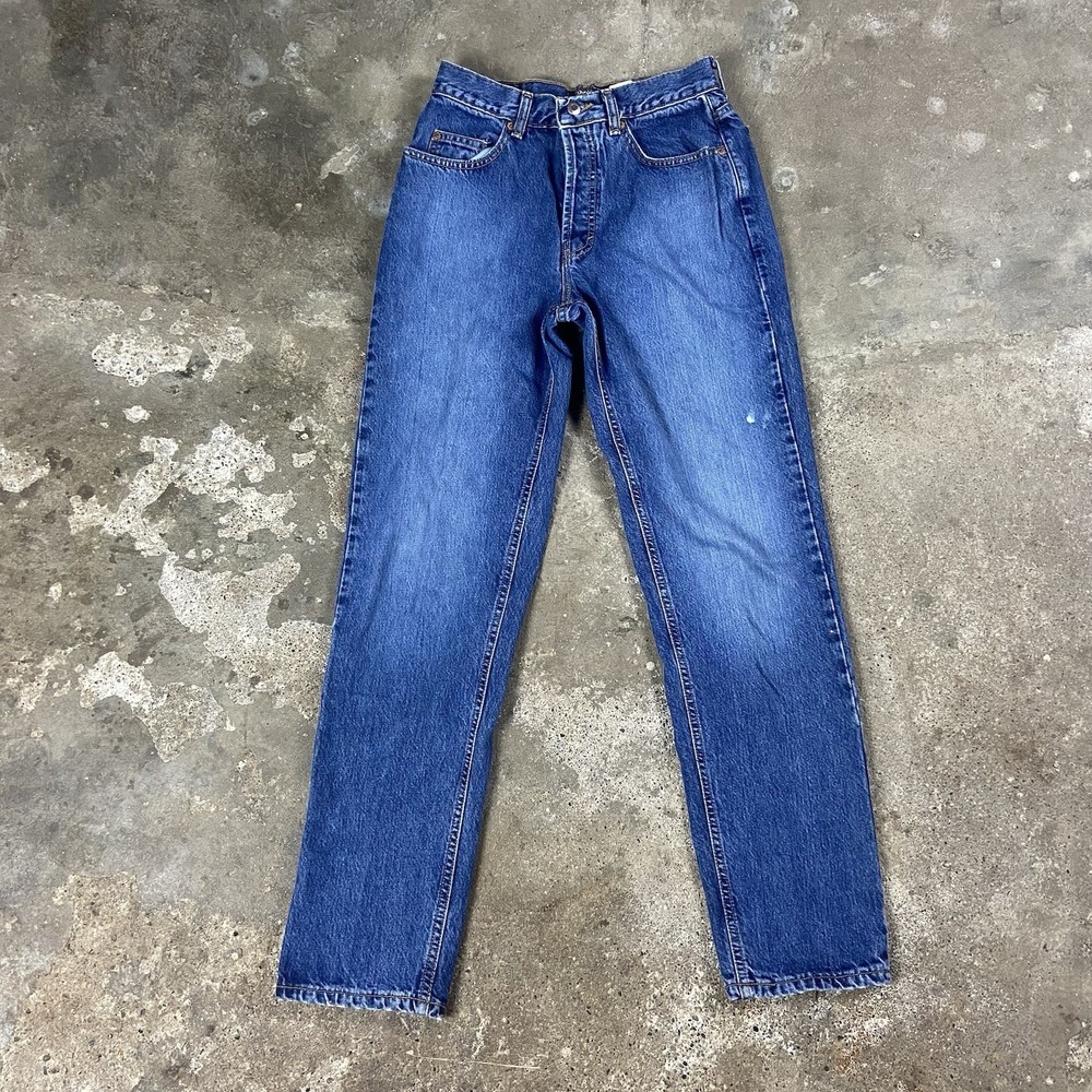 VTG Gap A Breed Apart Jeans Women's Size 8 Blue Denim Button Fly Special Edition